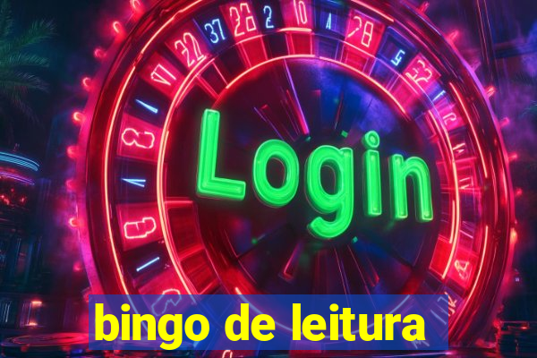 bingo de leitura